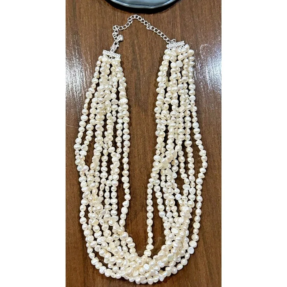 Ross-Simons Multi-Strand (8) Freshwater Cultured Pearl Necklace